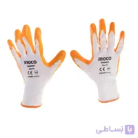 دستکش کف مواد نیتریل اینکو مدل HGNG01 سایز XL