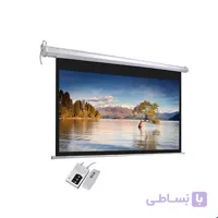 پرده نمایش برقی پروژکتور اسکوپ ۲۰۰*۲۰۰ ، SCOPE MATTE WHITE A