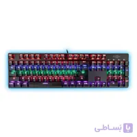 کیبورد گیمینگ مخصوص بازی فاکس ایکس ری مدل FXR-HKM-37 SECRET