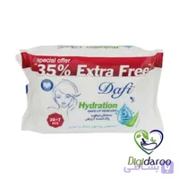 دستمال مرطوب پاک کننده آرایش (35% EXTRA Free) دافی 20+7 عددی