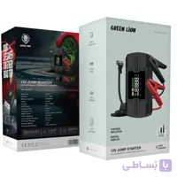 جامپ استارتر گرین لاین مدل GJS05 ظرفیت 12000 میلی‌آمپر ساعت - خرید جامپ استارتر Green Lion GN12VJUSTBK