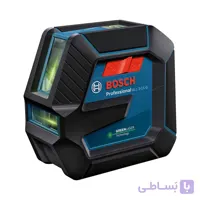 تراز لیزری دوخط نورسبز بوش همراه با پایه مدل GLL 2-15 G