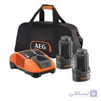 ست باترى و شارژر 12 ولت لیتیومى آاگ مدل SETLL1220LL