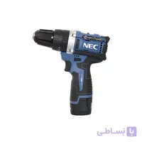 دریل شارژی براش لس لیتیومی 12 ولت NEC مدل 1515