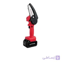 مینی اره زنجیری شارژی با کیف محک مدل  MCS-110 Li kit (همراه 2 باتری 2 آمپر 20 ولت و آداپتور)