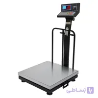 باسکول صنعتی محک 300 کیلوگرم مدل 13000 پلاس چاپگردار با سینی استیل