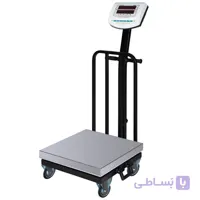باسکول 200 کیلوگرم محک چرخدار استیل