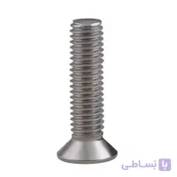 پیچ سرتخت استوانه نمره 8 سایز 10 سانت