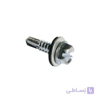 پیچ شیروانی سرمته ضخامت 14 سایز 100 میلیمتر بسته 30 عددی