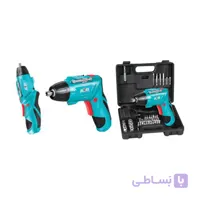 پیچ گوشتی شارژی تاشو AV-2040 (4/8 ولت)