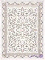 فرش اعیان کلیکسیون 1200 شانه طرح 625 کرم