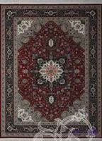 فرش پاتریس کلکسیون 1200 شانه سنتی طرح نیکا لاکی