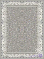فرش قیطران 1500 شانه طرح چکاوک کرم