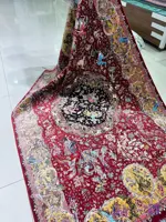 فرش رویال گلد کلکسیون 1500 شانه طرح شکارگاه مدرن