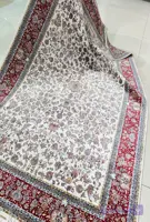 فرش رویال گلد کلکسیون 1500 شانه طرح کاشی کرم