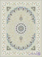 قالی سلیمان طرح چاووش بژ 3559