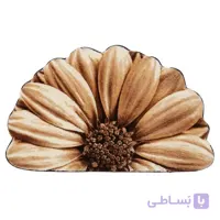 پادری زرباف طرح نیم دایره گلسا قهوه ای