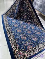 فرش رویال گلد کلکسیون 1500 شانه طرح کاغد دیواری طلایی