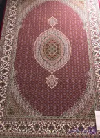 فرش ستاره کویر یزد مدل ایساتیس طرح I-006-8040 لاکی
