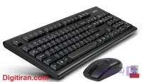 کیبرد و موس وایرلس a4tech 3100 | کیبورد و ماوس بی سیم ایفورتک A4tech ,