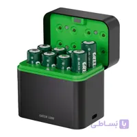 باتری قلمی و کیس باتری قابل شارژ GRB-1 گرین لاین