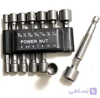 مجموعه 14 عددی سری پیچ‌گوشتی و بکس درایور 4 اینچ مدل Imperial Electronic