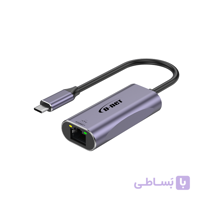 مبدل Typec به LAN سرعت 10.100 مدل DT488C