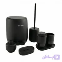 ست سرویس بهداشتی 7 تکه دلفین مدل Nl-755-bl