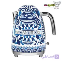 کتری برقی اسمگ طرح آبی مدیترانه ای دولچه گابانا مدل KLF03