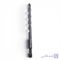 مته نیزه‌ای همه‌کاره شش‌گوش | مته مخصوص شیشه، سرامیک، کاشی، چوب و PVC