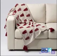 شال مبل مدل کاج (زرشکی) کد 140506311