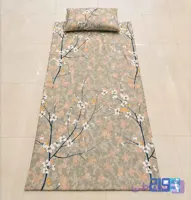 روتختی زیپدار تشک مسافرتی مدل شکوفه (کرم) کد 140506172