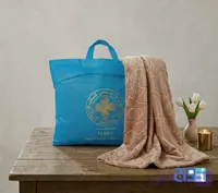 پتو مسافرتی گلبافت فلورا تکنفره (نسکافه‌ای) کد 140502242