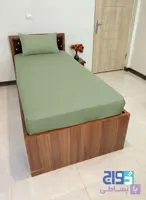 روتختی کشدار میکرو تک رنگ (عرض ۱۲۰) رنگ سدری