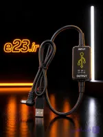 مبدل USB افزایش ولتاژ برد دار 5 به 12 ولت