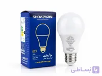 لامپ LED حبابی شعاع زرین 10 وات