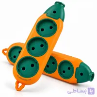 شش راهی برق نشکن بدون سیم دوطرفه | ۶ خانه ۱۰ آمپر