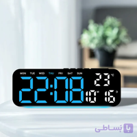 ساعت LED دیجیتالی رومیزی بک لایت دار مدل 95 با نمایشگر دما و تقویم