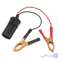 کابل رابط سرباتری سوسماری به فیش فندکی مادگی