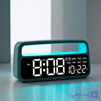 ساعت دیجیتال LED رومیزی مدل 65 / 50 دارای چراغ خواب و نمایش تقویم