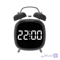 ساعت LED دیجیتالی رومیزی طرح زنگوله دار مدل 82