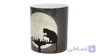 ماگ شطرنجی کد c؛ بازی شطرنج گربه و موش