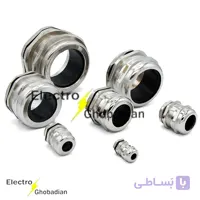 گلند فلزی سر گرد PG