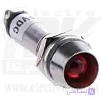 چراغ سیگنال فلزی 220 ولت قطر 8 قرمز XD8-220V
