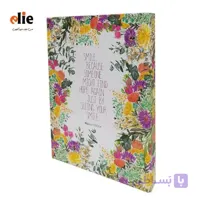 دفتر کلاسور 100 برگ پیل طرح Flow3