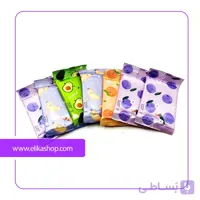 دستمال مرطوب جیبی دست و صورت جانبئو بسته 6 عددی