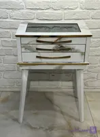کنسول 3 کشو طرح سنگ