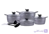 سرویس قابلمه 10 پارچه ادونیس چدنی ویستا