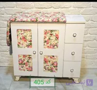 میز اتو و چرخ خیاطی اسانسوری کد 405