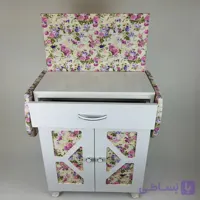 میز اتو و چرخ خیاطی لپ تابی کد 570
